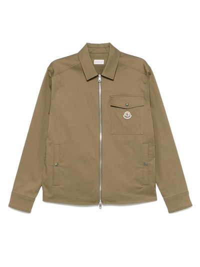 Moncler — zip-up shirt jacket