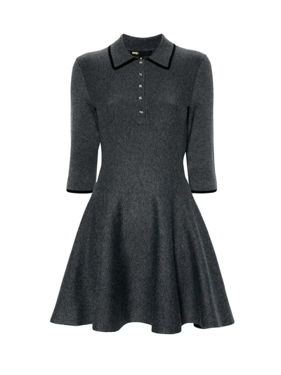 Maje — knitted mini dress